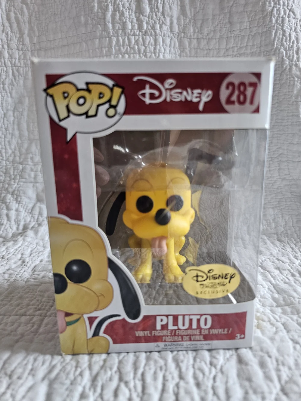 Disney Pluto Yellow Vinyl Figure (Exclusive) - Funko POP! Style